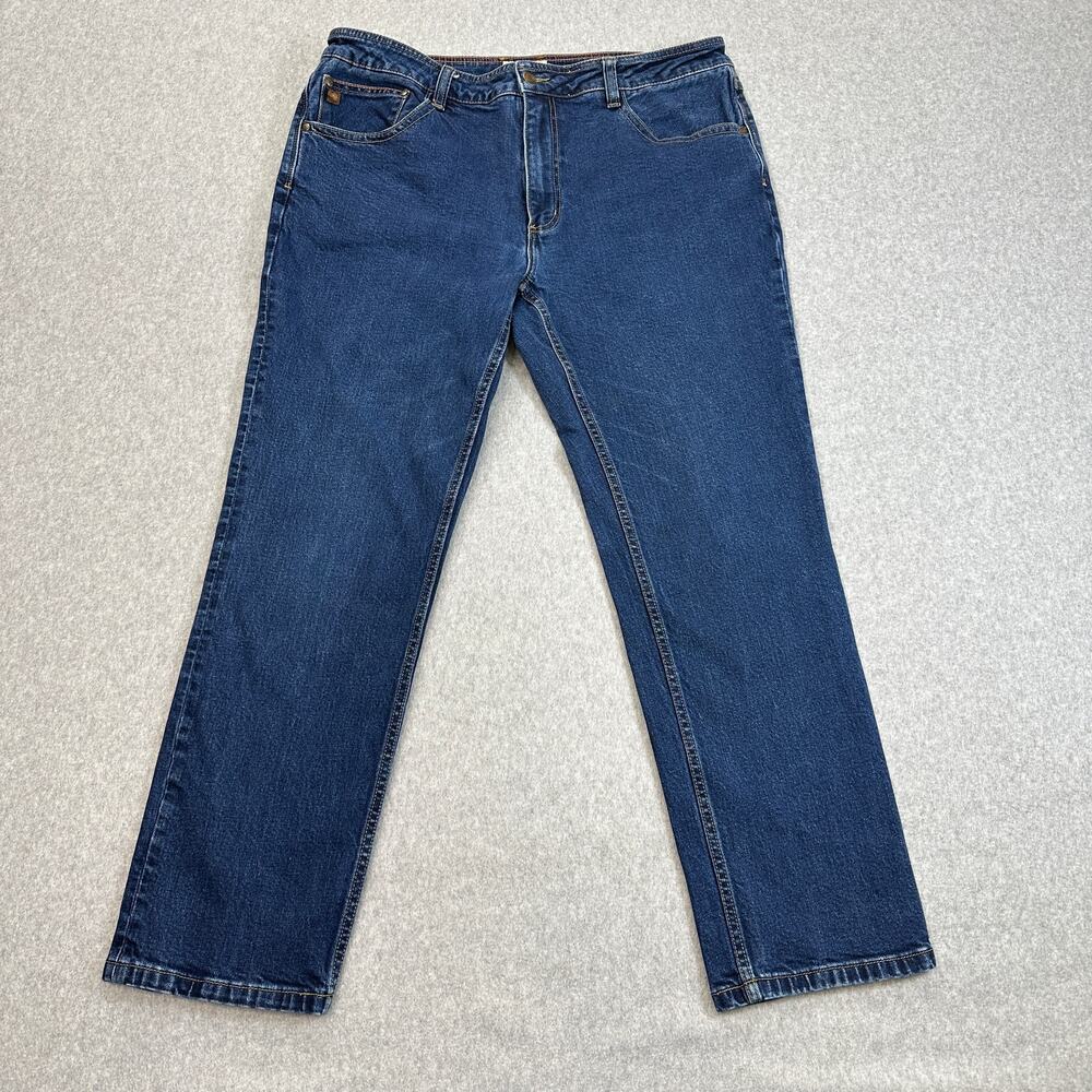 The Territory Ahead Jeans Mens Sz 40/32 Blue Denim Classic Fit Stretch Gorpcore
